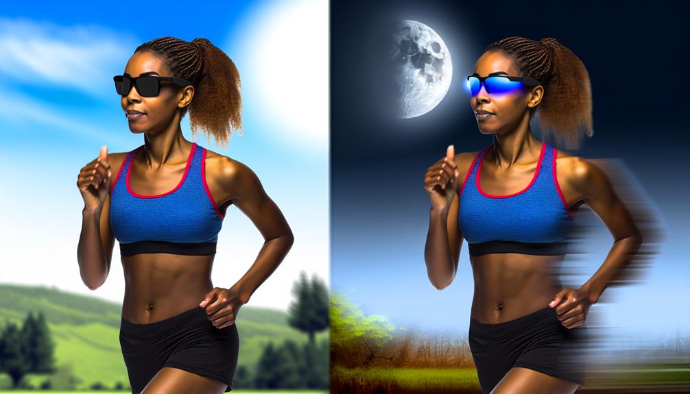 adaptable sunglasses for runners