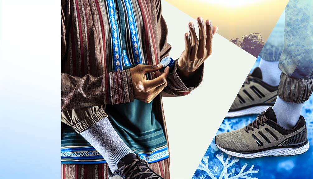 avoid chafing during running