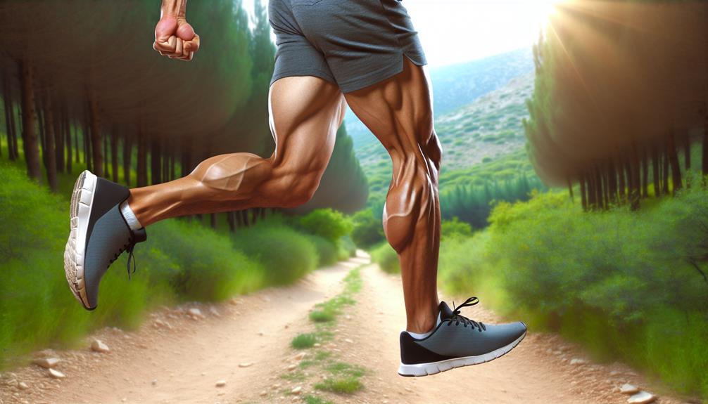 building leg muscle power