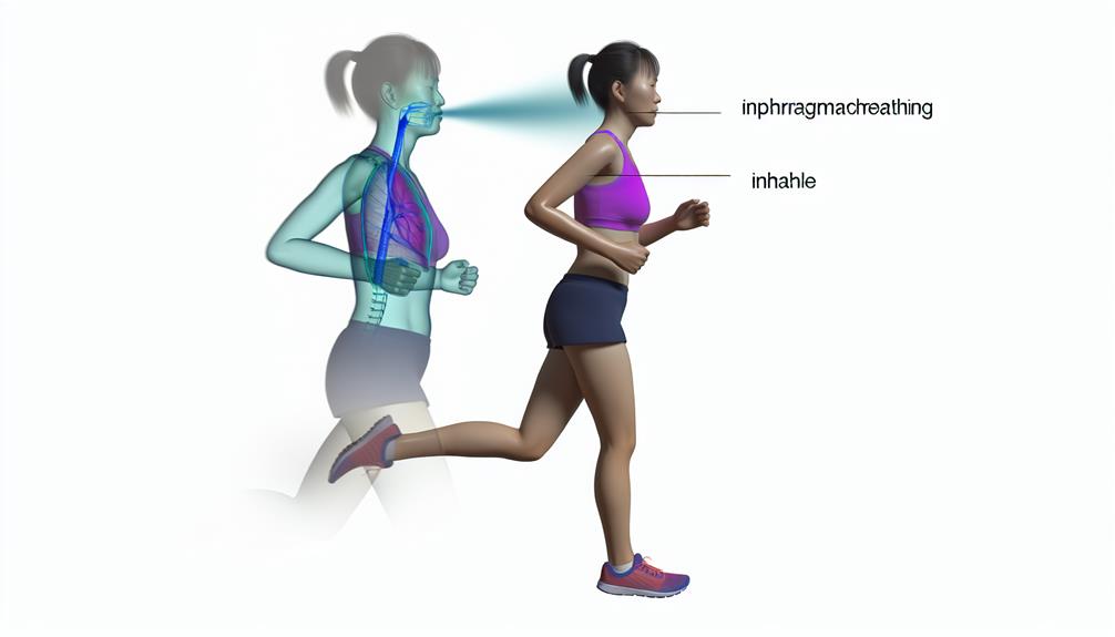 enhance running with breathing