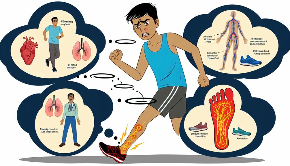 foot numbness while running