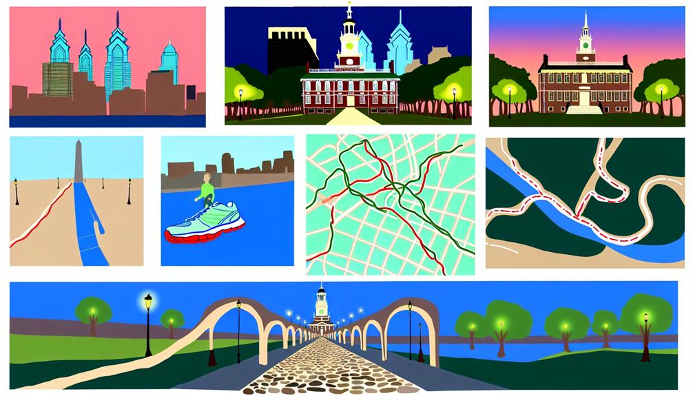 historic running routes philadelphia