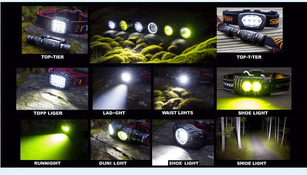 illuminate your path with top running lights
