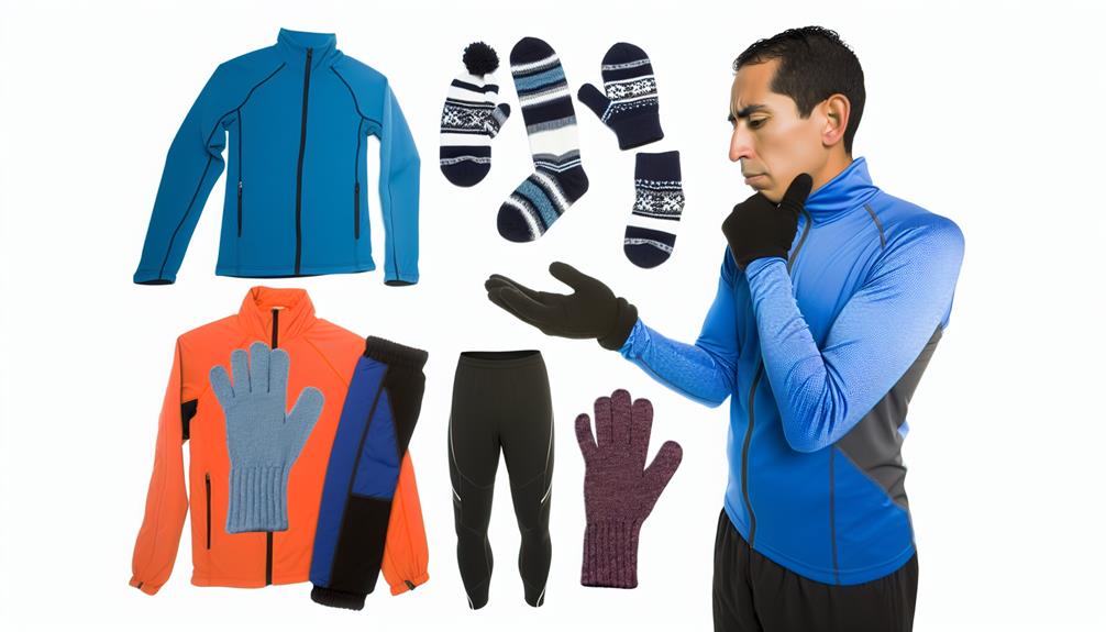 insulated gear for running