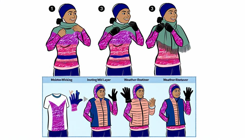 layering for winter runs