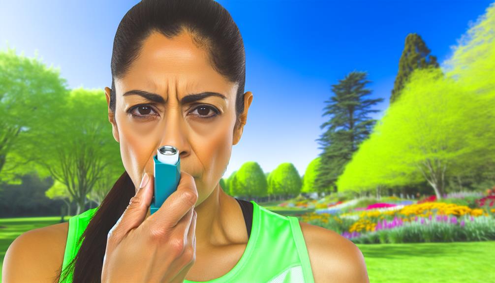 managing asthma while running