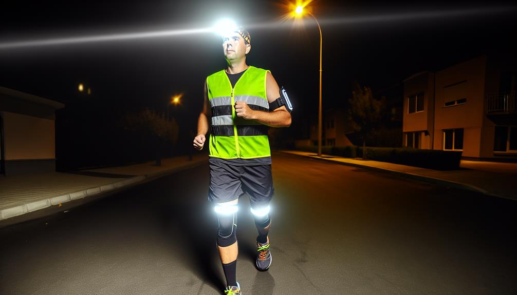 nighttime running safety gear