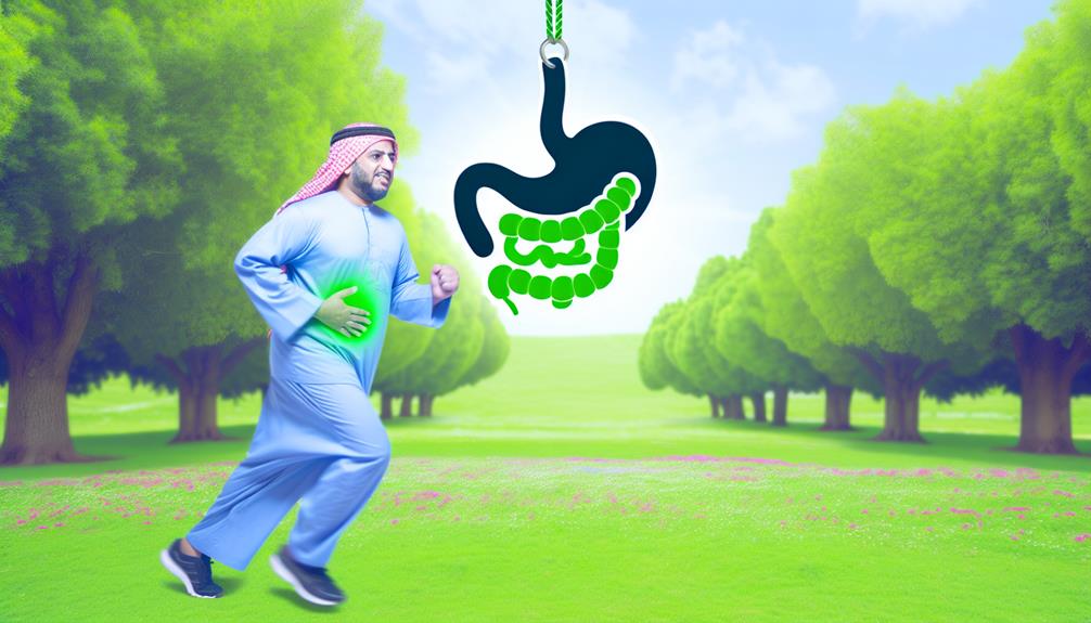 running benefits gut health