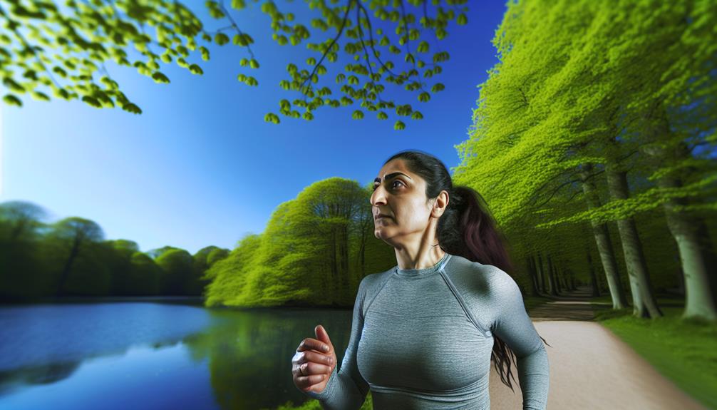 running boosts mental clarity