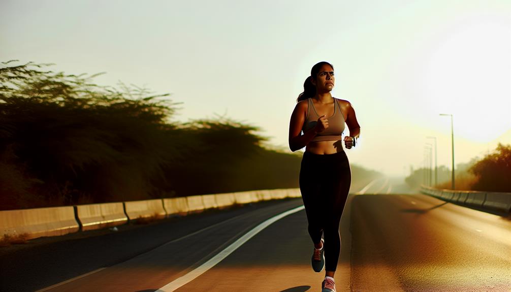 running boosts self discipline