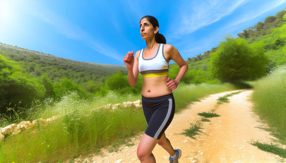 running for appetite control