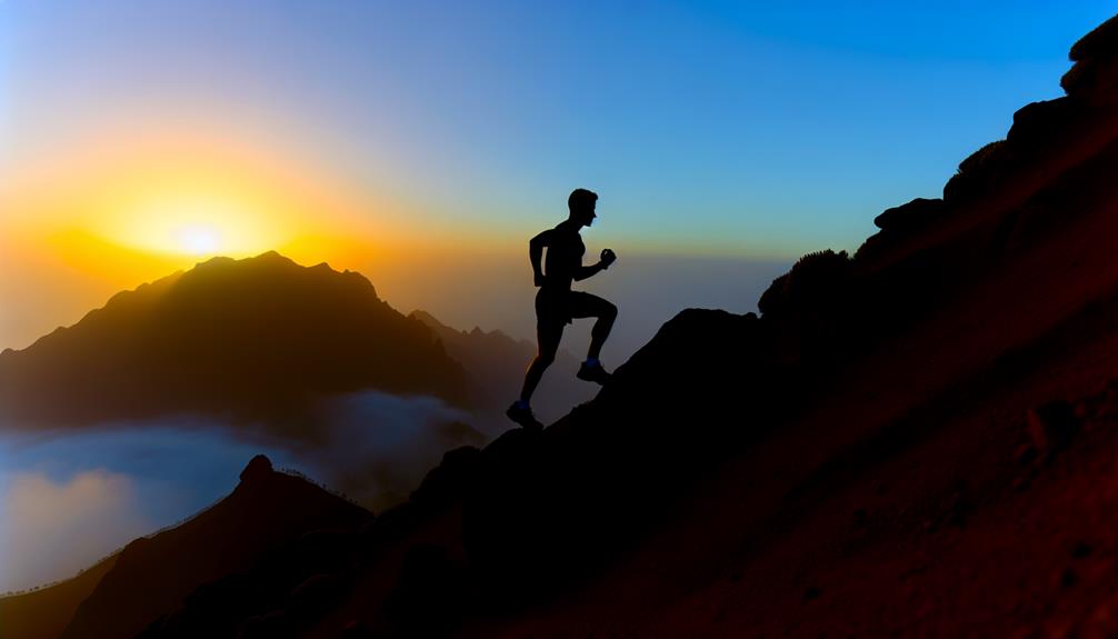 running for mental strength