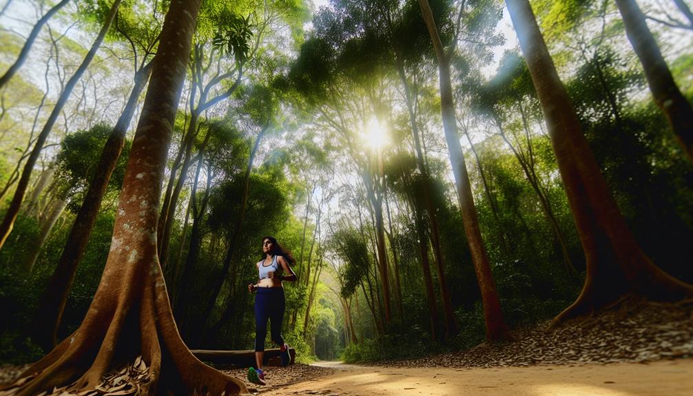 running promotes mindfulness practice