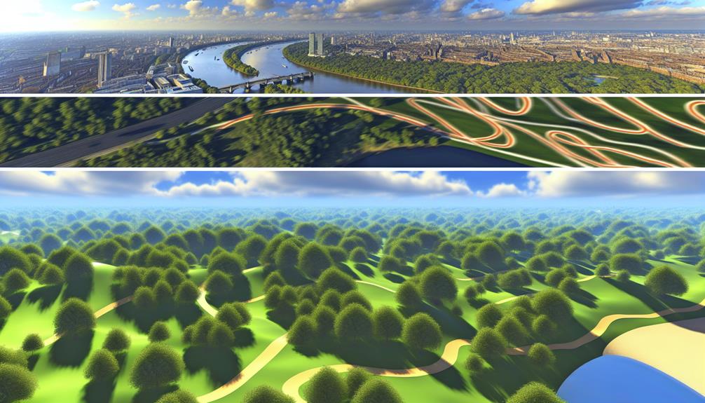 scenic london running trails