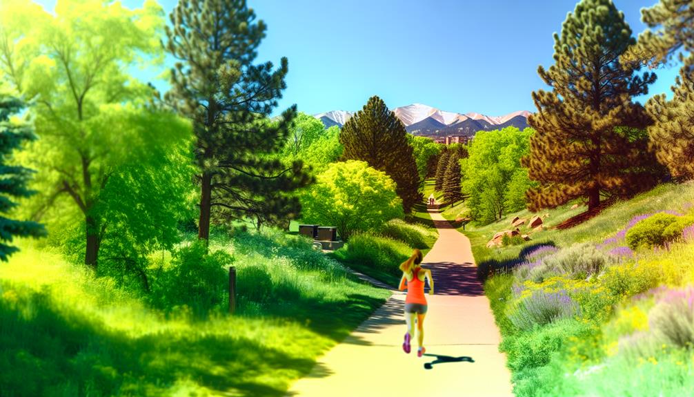 scenic running in denver