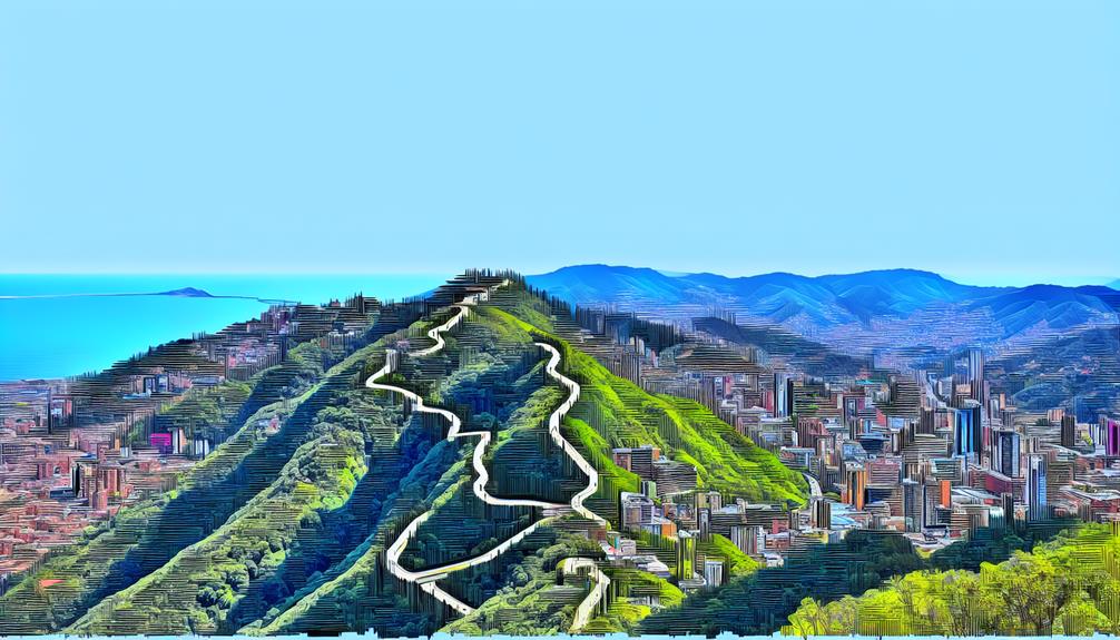 scenic running in medellin