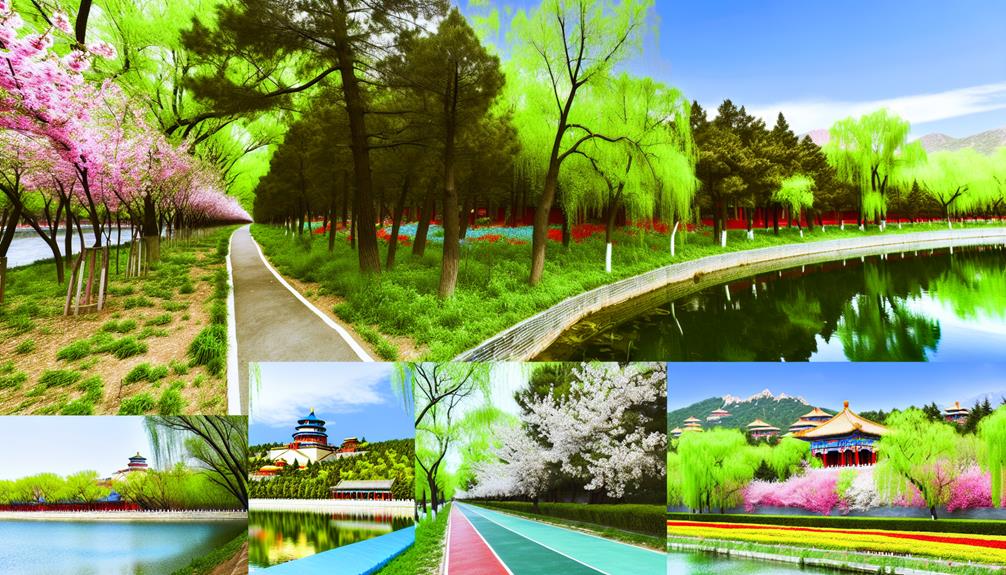 scenic running routes beijing