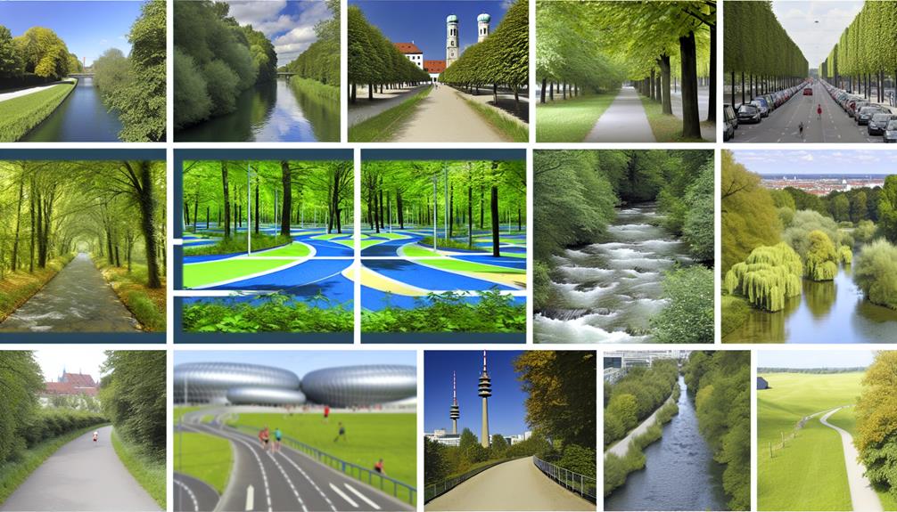 scenic running routes in munich