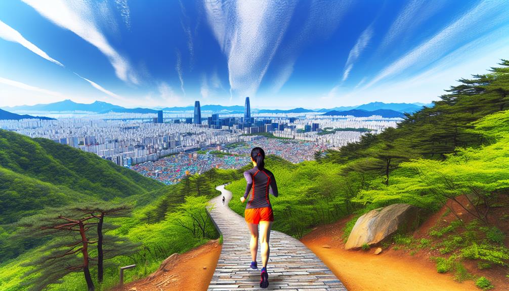 scenic seoul running trails