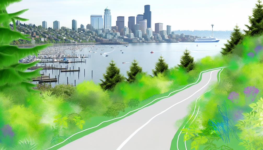 seattle s scenic waterfront trails