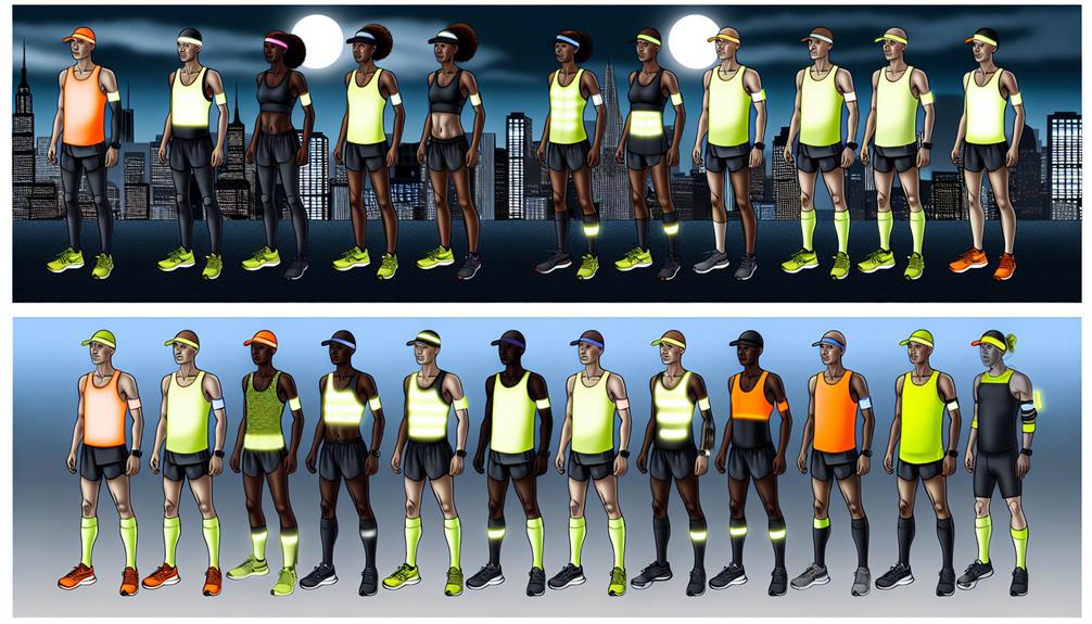 selecting reflective gear for running
