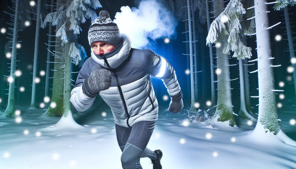 winter running heat retention