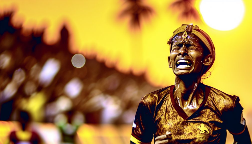 triumph at the finish